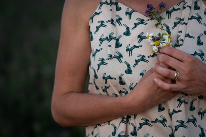 Sběratelka a zajíčci